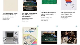 De nombreux produits "vintage" d'Apple mis en vente à partir de 200 dollars (et beaucoup plus...)