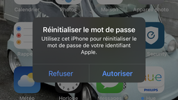 Attention aux demandes de réinitialisation de mot de passe Apple (c'est peut-être du phishing) !