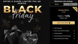 #BlackFriday : 75% sur les offres Lifetime de pCloud, le service suisse de stockage en ligne