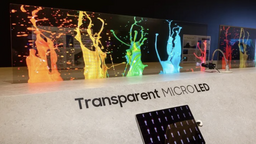 Voici le premier écran MicroLED transparent au monde !