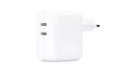 L'adaptateur secteur Apple 35W double USB-C est disponible