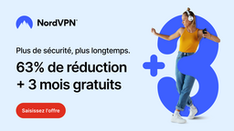 NordVPN est encore à 2,99€/mois mais ne tardez pas !