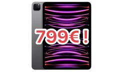 L'iPad Pro M2 en promo à partir de 799€ ! Largement assez puissant !