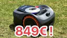 L'excellent robot tondeuse Navimow, que nous avons testé, à 849€ (-15%) pour le Prime Day !