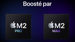 Pas de cœurs haute performance supplémentaires pour les M2 Pro et M2 Max