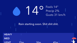 L'app Carrot Weather affine ses alertes rigolotes avec Météo France