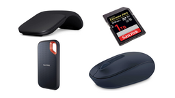 Promos : souris sans fil Microsoft à 12€, Arc à 54€, -47% sur SanDisk (SSD USB-C 2 To 1 000 Mo/s à 219€)