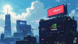 Meta sécurise des millions de puces Nvidia pour sa stratégie IA