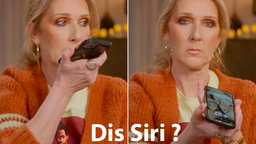 Insolite : Céline Dion se bat avec Siri pour lancer l’Hymne à l’Amour