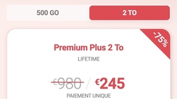 #StValentin : 75% sur les offres Lifetime de pCloud, le service suisse de stockage en ligne