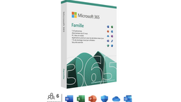 Un an d'abonnement à Microsoft 365 Famille (6 postes) soldé à 68€ (-30%)