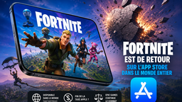 Fortnite est de retour sur l’App Store !
