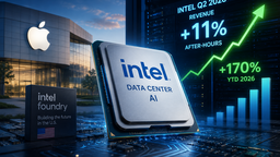 Intel renaît dans l’IA : Apple pourrait aussi en profiter