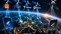 Orange, Deutsche Telekom, Telefónica et Vodafone s'allient face à Starlink !