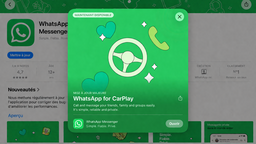 WhatsApp sur CarPlay : une vraie app est enfin disponible !