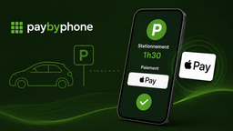 PayByPhone intègre (enfin) Apple Pay !