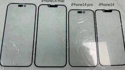 Serait-ce les écrans des iPhone 14 (avec le combo pilule-trou pour les Pro) ?