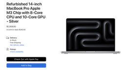 Les MacBook Pro M3 en approche sur le Refurb !