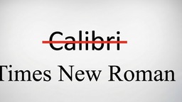 Les États-Unis déclarent officiellement la guerre à la police Calibri, jugée trop woke