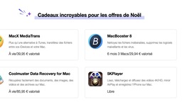 Bon plan de Noël : -82% sur MacX DVD Ripper Pro (à vie), + 4 logiciels gratuits !