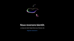 L'Apple Store en ligne est fermé !