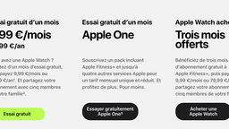 Apple propose quelques essais gratuits pour découvrir Fitness+ [promo Apple Watch]