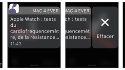 Astuce : comment supprimer toutes les notifications de l'Apple Watch