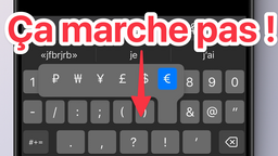 Pourquoi le clavier de l’iPhone est-il aussi pourri ?