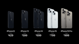 Combien d'iPhone reste-il au catalogue de l'Apple Store ? (un indice : beaucoup)