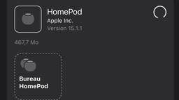 Apple déploie la mise à jour 15.1.1 pour les HomePod/HomePod mini (correctif pour la lecture des podcasts)