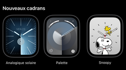 Deux nouveaux cadrans pour l’Apple Watch