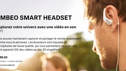 Un casque audio Lightning capable d'enregistrer le son en 3D chez Sennheiser