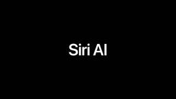 Voici (enfin) Siri AI avec une vraie application, mais...