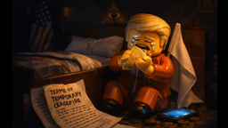 YouTube supprime une chaine pro-iranienne connue pour ses vidéos Lego de Trump générées par IA