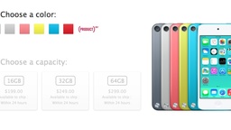 Les nouveaux iPod touch sont disponibles (aux US)