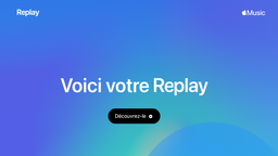 Quelles chansons écoutez-vous le plus ? Apple Music Replay 2024 est dispo !