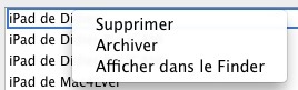 Astuce : supprimer la bonne sauvegarde d'iPhone sur iTunes (pour gagner de l'espace disque)