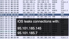 iOS 16 laisse fuiter des données malgré l'usage d'un VPN
