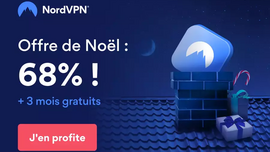 NordVPN en promo pour les vacances, idéal pour tous les films US de Noël !