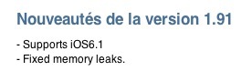 iOS 6.1 : les premières applications compatibles débarquent