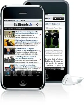 Le Monde s'annonce sur iPad