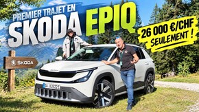 Premier trajet en Skoda Epiq ! Dès 26 000 €/CHF !