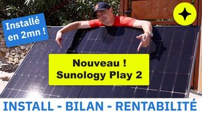Test du panneau solaire Sunology Play 2 connecté au Linky ! (+ code promo)