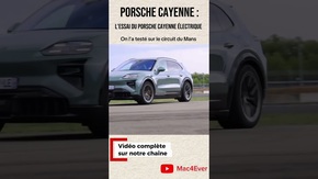 On a testé le Porsche Cayenne électrique sur le circuit du Mans !