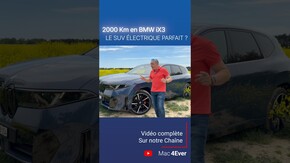 On a testé le nouveau BMW iX3 100 % électrique ! Retrouver la vidéo complète sur la chaîne !￼