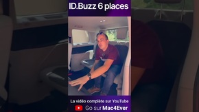 À l’arrière de l’ID Buzz 6 places