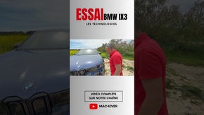 🆕BMW iX3 100 % électrique ! Les technologies…