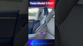 Des sièges sportifs mais aussi très confort dans la Tesla Model 3 Performance !#tesla #model3