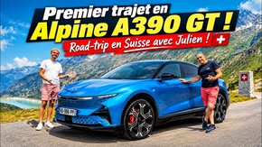 Premier trajet en Alpine A390 GT ! Avec @SimplementJulien