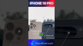 Pas de 50 megapixel pour le x5 de l’iPhone 16 PRO #iphone #iphone16pro ￼#photo #vidéo #caméra